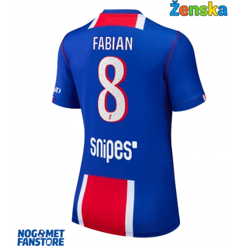 Paris Saint-Germain Fabian Ruiz #8 Domaci Dres za Ženska 2026-27 Kratak Rukav